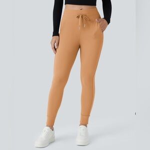 Halara Joggers Softlyzero High Waisted Drawstring Side Pocket Medium Petite
